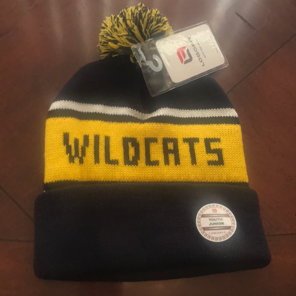 Wildcats Pom Pom Beanie